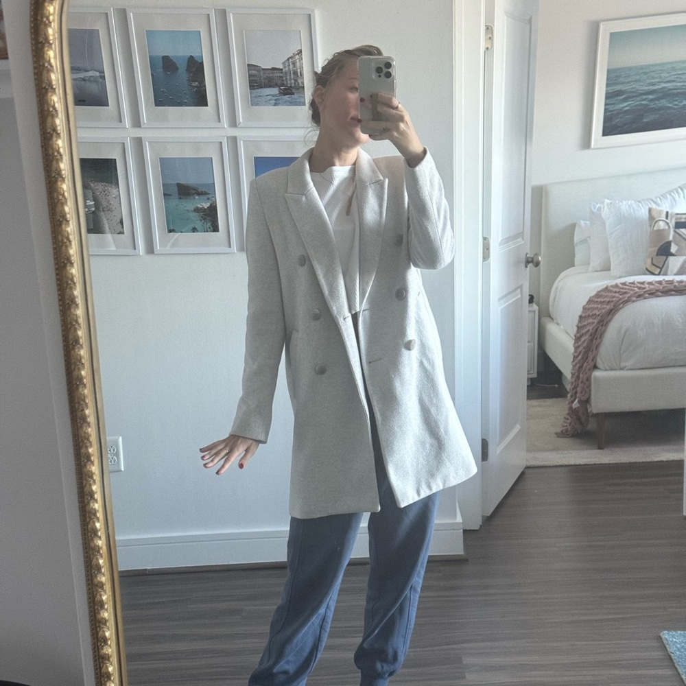 Zara grey coat